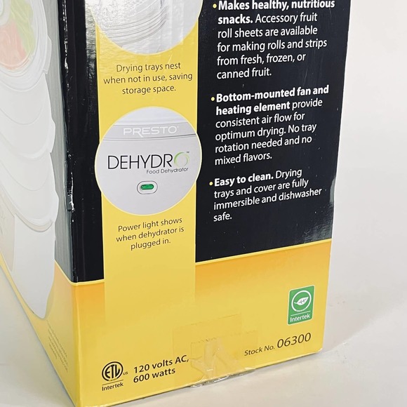 Presto Dehydro Electric Food Dehydrator - Picture 6 of 10